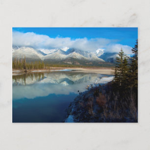 Athabasca River, Jasper-Nationalpark, Alberta Postkarte