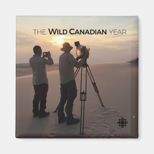 Athabasca Sand Dunes Magnet (Vorne)