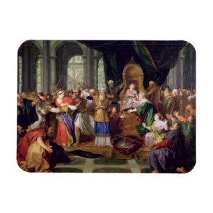 Athaliah trieb vom Tempel, c.1697 weg (Öl an Magnet