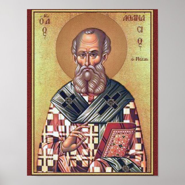Athanasius von Alexandria Poster (Vorne)