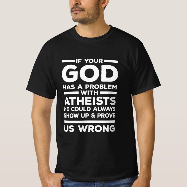 Atheism Skeptics Atheists Atheist Science Religion T-Shirt (Vorderseite)