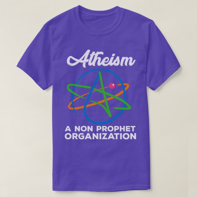 Atheismus Funny Religious T-Shirt (Design vorne)