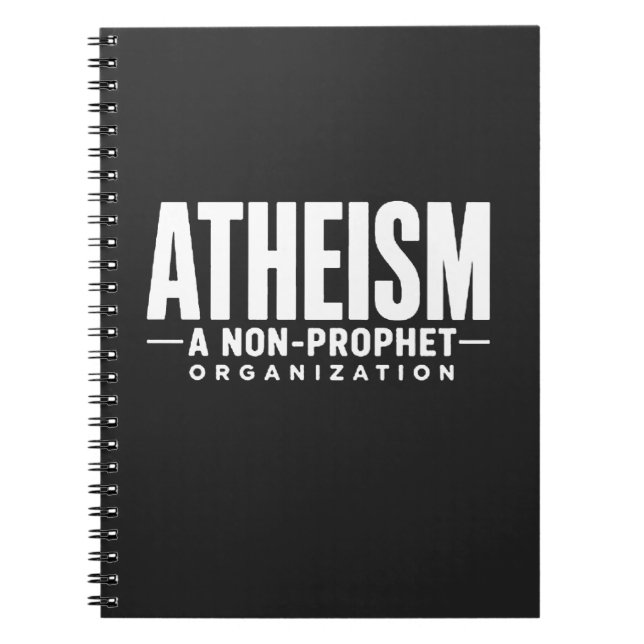 Atheismus Notizblock (Vorderseite)