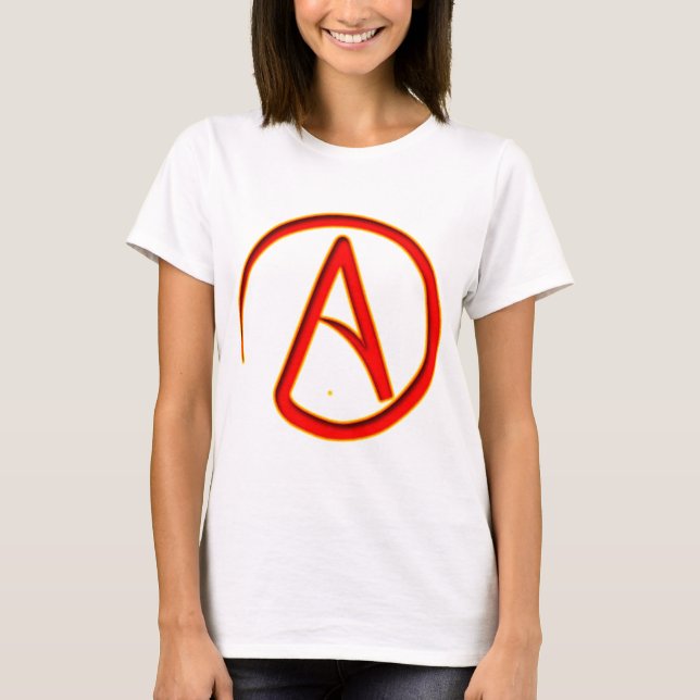 Atheismus-Symbol T-Shirt (Vorderseite)