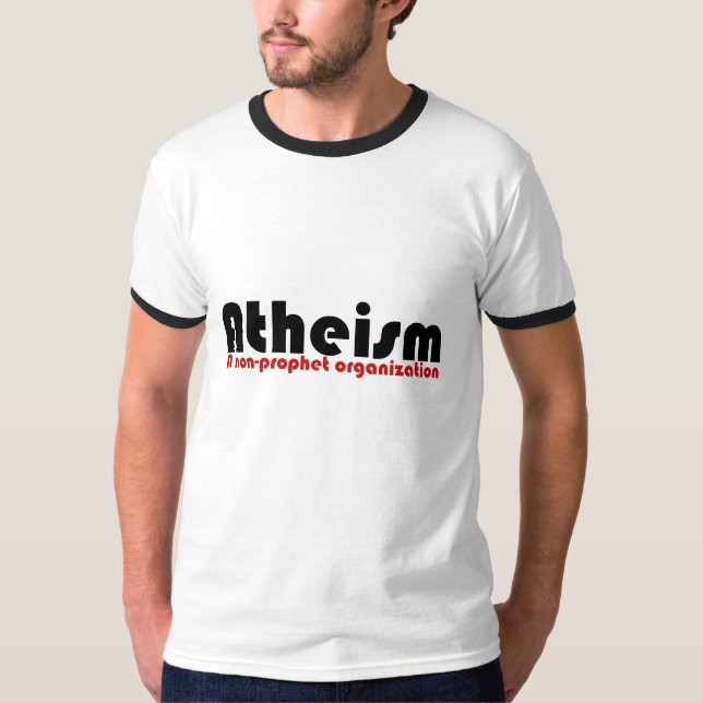 Atheismus T-Shirt (Vorderseite)
