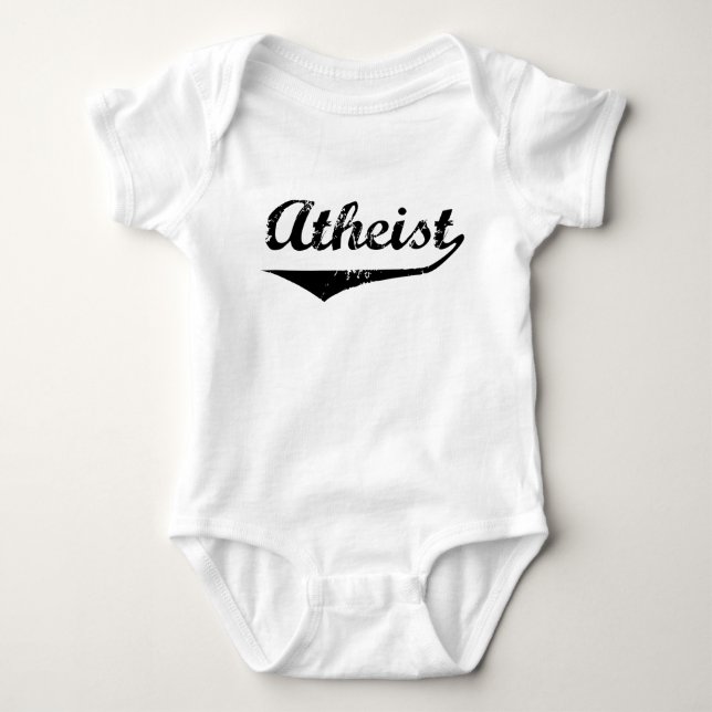 Atheist 2 baby strampler (Vorderseite)