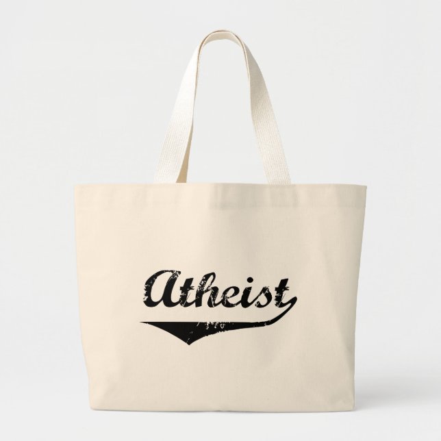 Atheist 2 jumbo stoffbeutel (Vorne)