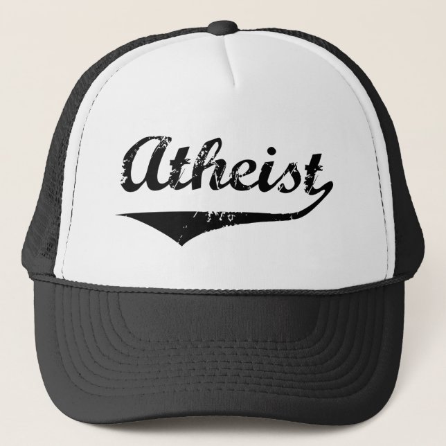 Atheist 2 truckerkappe (Vorderseite)