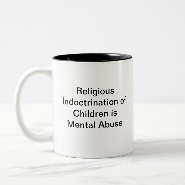 Atheist/agnostische Tasse (Links)
