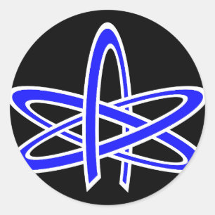 Atheist Atom Sticker