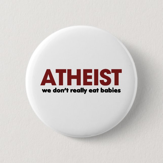Atheist Button (Vorderseite)