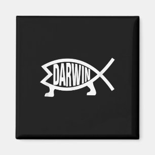 Atheist Charles Darwin Evolutionstheorie Fisch Magnet
