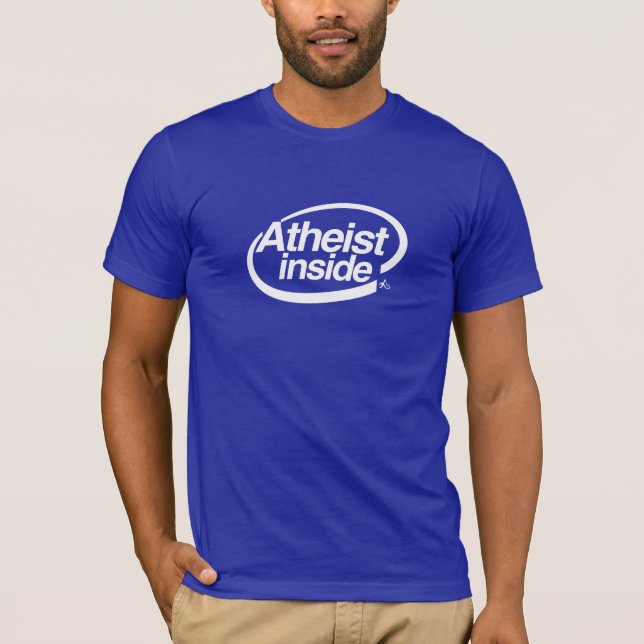 Atheist nach innen T-Shirt (Vorderseite)