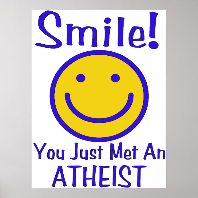 Atheist Poster (Vorne)