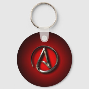Atheist Symbol Keychain Schlüsselanhänger