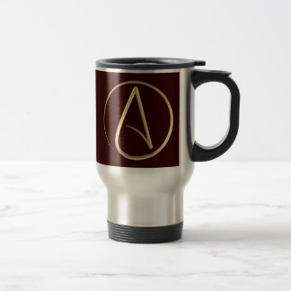 Atheist Symbol Reisebecher