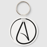Atheist Symbol Schlüsselanhänger