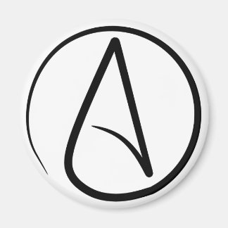 Atheist Symbole Magnet
