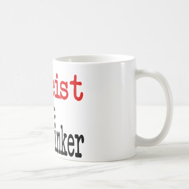 Atheist und Freethinker Kaffeetasse (Rechts)