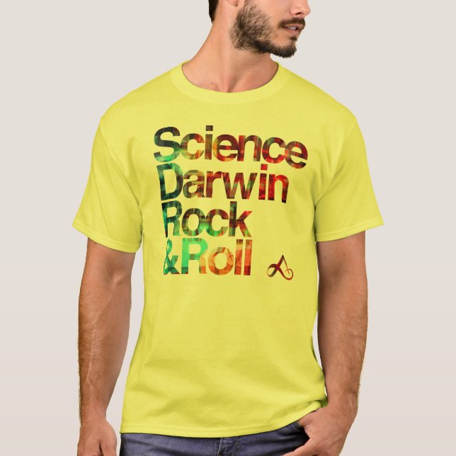 Atheist - Wissenschaft dawkins Rock u. Rolle T-Shirt (Vorderseite)