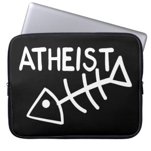 Atheistische Fische Laptopschutzhülle