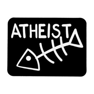 Atheistische Fische Magnet