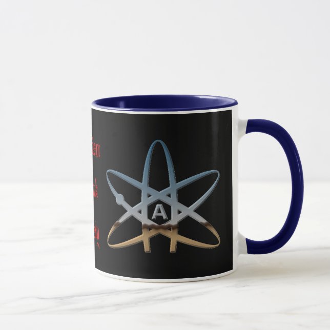 Atheistische Kaffee-Tasse Tasse (Rechts)
