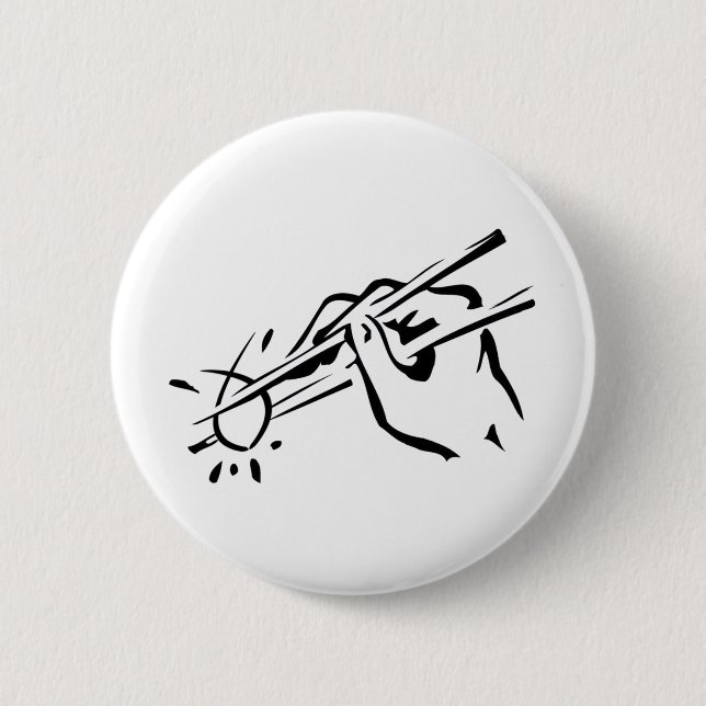 Atheistische Sushi! (ichthys) Button (Vorderseite)