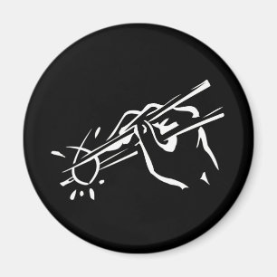 Atheistische Sushi! (ichthys) Magnet