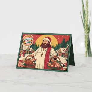 Atheistische Weihnachtskarte für atheistische Nich Karte
