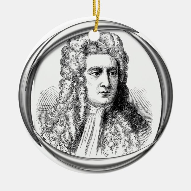 Atheistische Weihnachtsverzierung Keramik Ornament (Vorne)