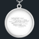 Atheistische Wolke Versilberte Kette<br><div class="desc">Für eher wie dieses Besuch 

 und grasen Sie Hunderte vom freethought und Atheismus-bedingte in Verbindung stehende Entwürfe auf Tausenden der kundengerechten Produkte! 
  

 

 

 

  
 …</div>