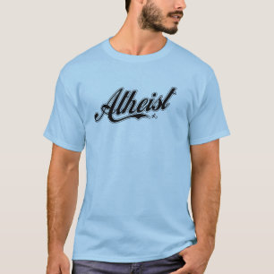 Atheistischer Baseballteams-T - Shirt