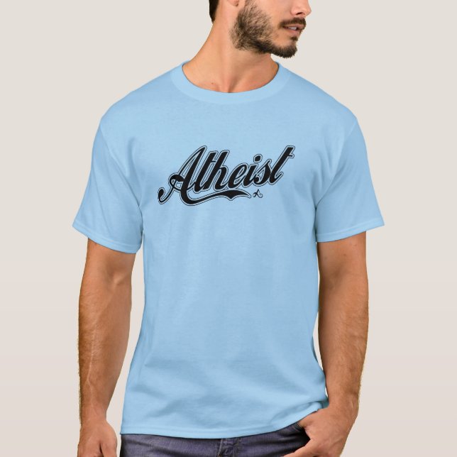 Atheistischer Baseballteams-T - Shirt (Vorderseite)
