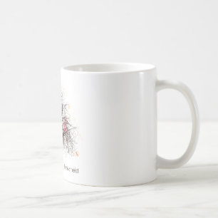 Atheistischer Baum Kaffeetasse