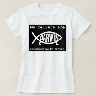 Atheistischer Darwin-T - Shirt
