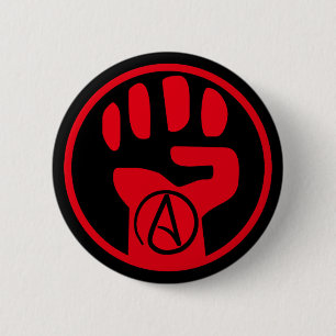Atheistischer Powerknopf Button