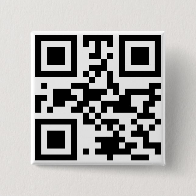 "ATHEISTISCHER" QR Code Button (Vorderseite)