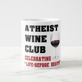 Atheistischer Weinverein Jumbo-Tasse