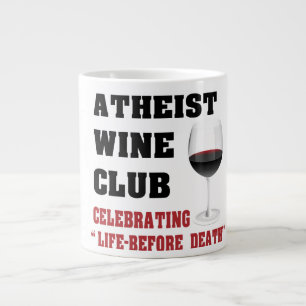 Atheistischer Weinverein Jumbo-Tasse