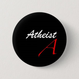 Atheistisches Knopf-Abzeichen Button