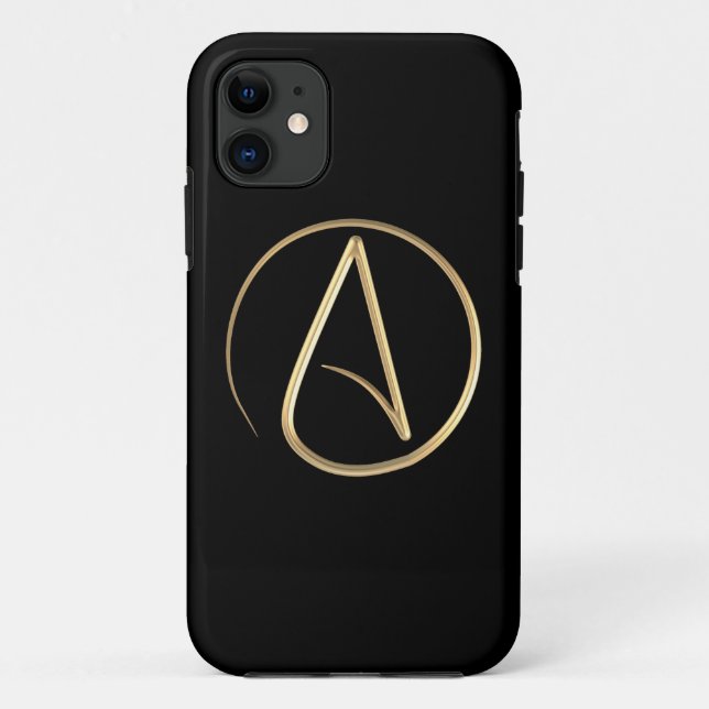 Atheistisches Symbol Case-Mate iPhone Hülle (Rückseite)