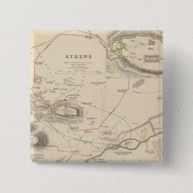 Athen, Akropolis Button (Vorderseite)