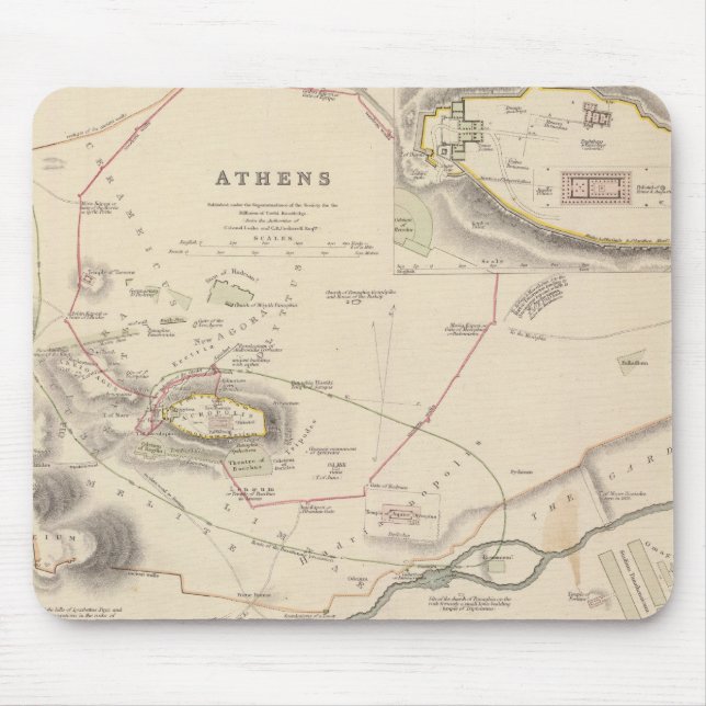Athen, Akropolis Mousepad (Vorne)
