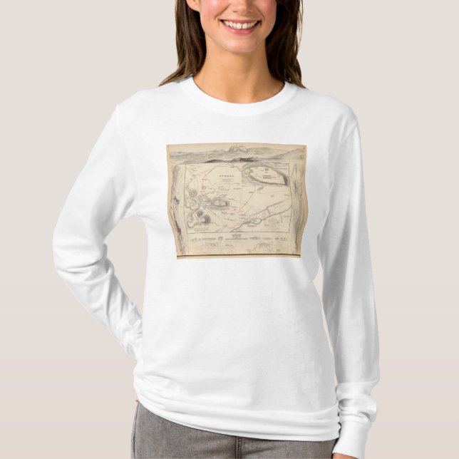 Athen, Akropolis T-Shirt (Vorderseite)