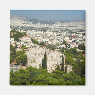Athen-Ansicht Magnet