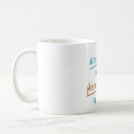 Athen atmet Geschichte - Bilingual Travel Art Kaffeetasse