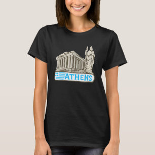 Athen City Griechenland-Souvenirs für Frauen T-Shirt