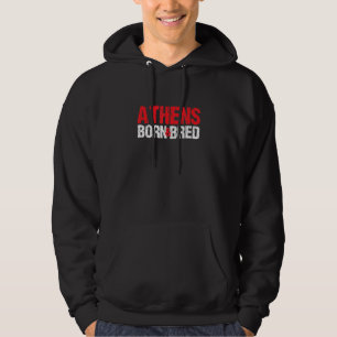 Athen Geborenes und gezüchtetes Georgien Heimat Ga Hoodie
