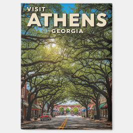 Athen Georgia Reise Magnet